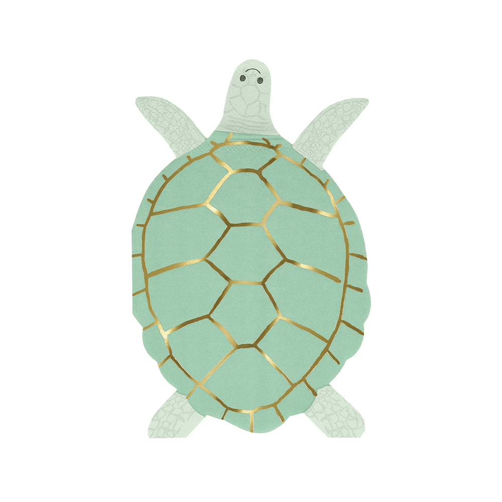 Meri Meri Sea Turtle Napkins, Shopsweetluluss
