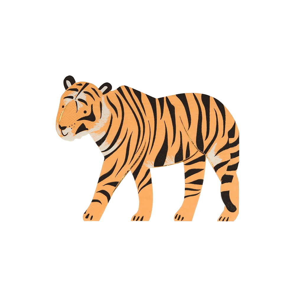 Meri Meri Tiger Napkins, Shopsweetluluss