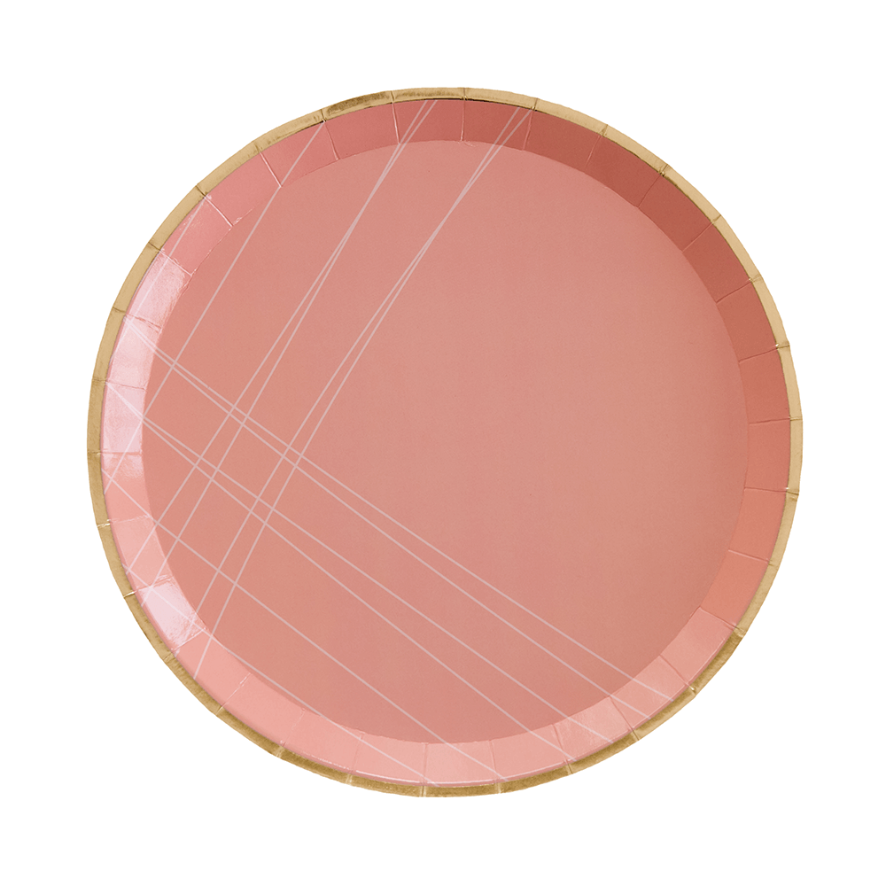 Milestone Pink Feliz Cumpleaño Dinner Plates, Shopsweetluluss