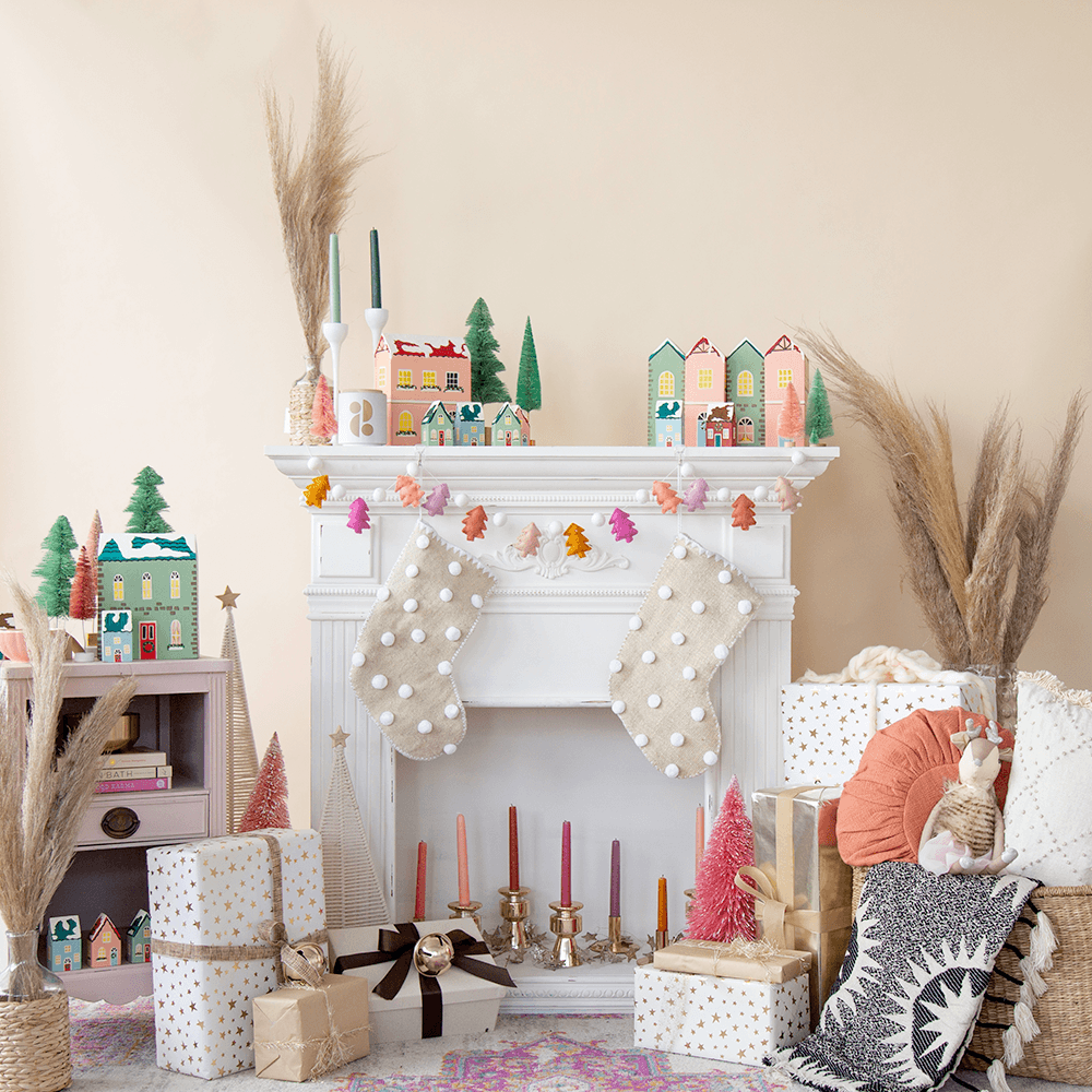 Holiday House, 7" - 2 Color Options, Shopsweetluluss