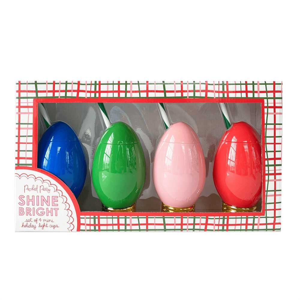 Mini Holiday Light Cup Set, Shopsweetluluss