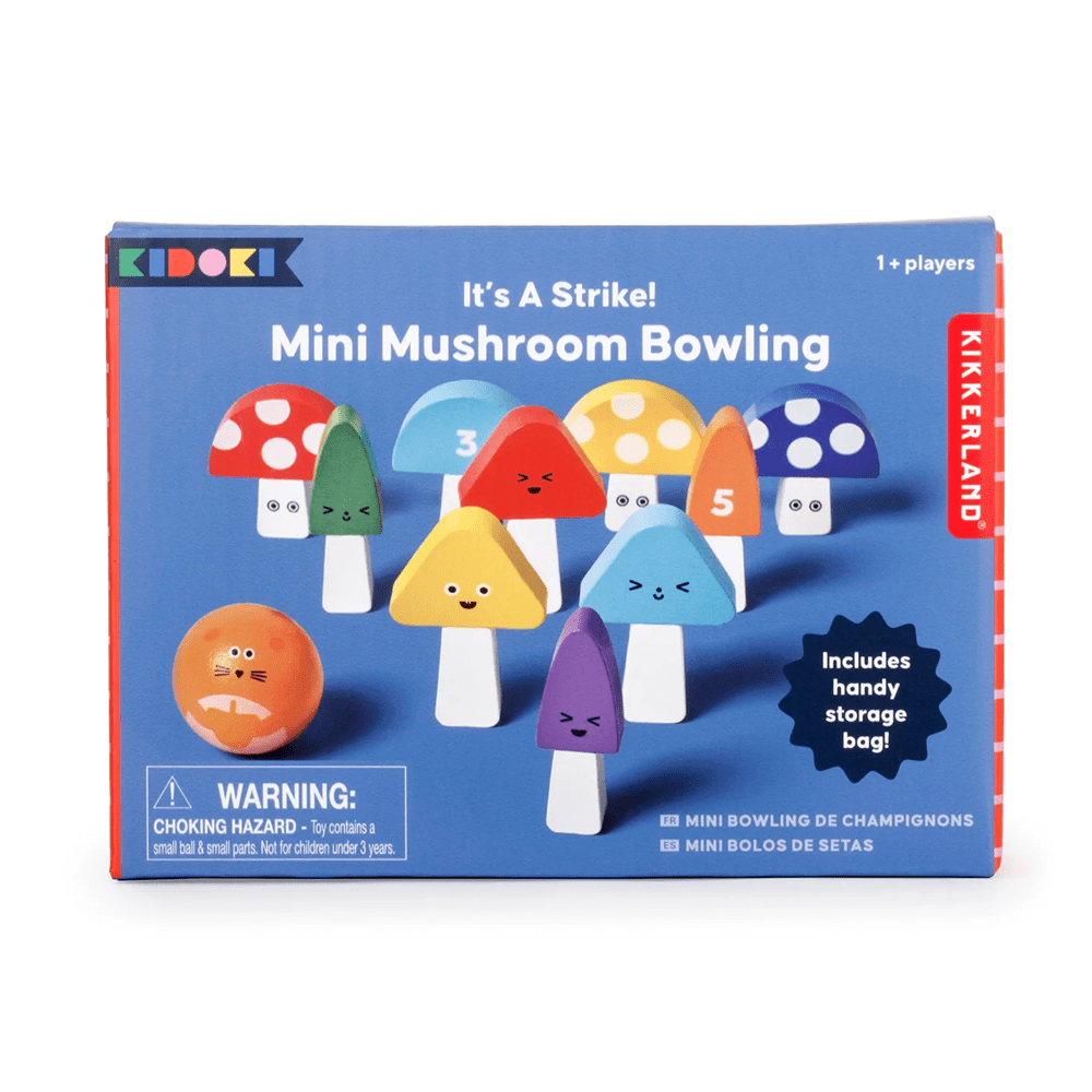 Mini Mushroom Bowling Set, Shopsweetluluss