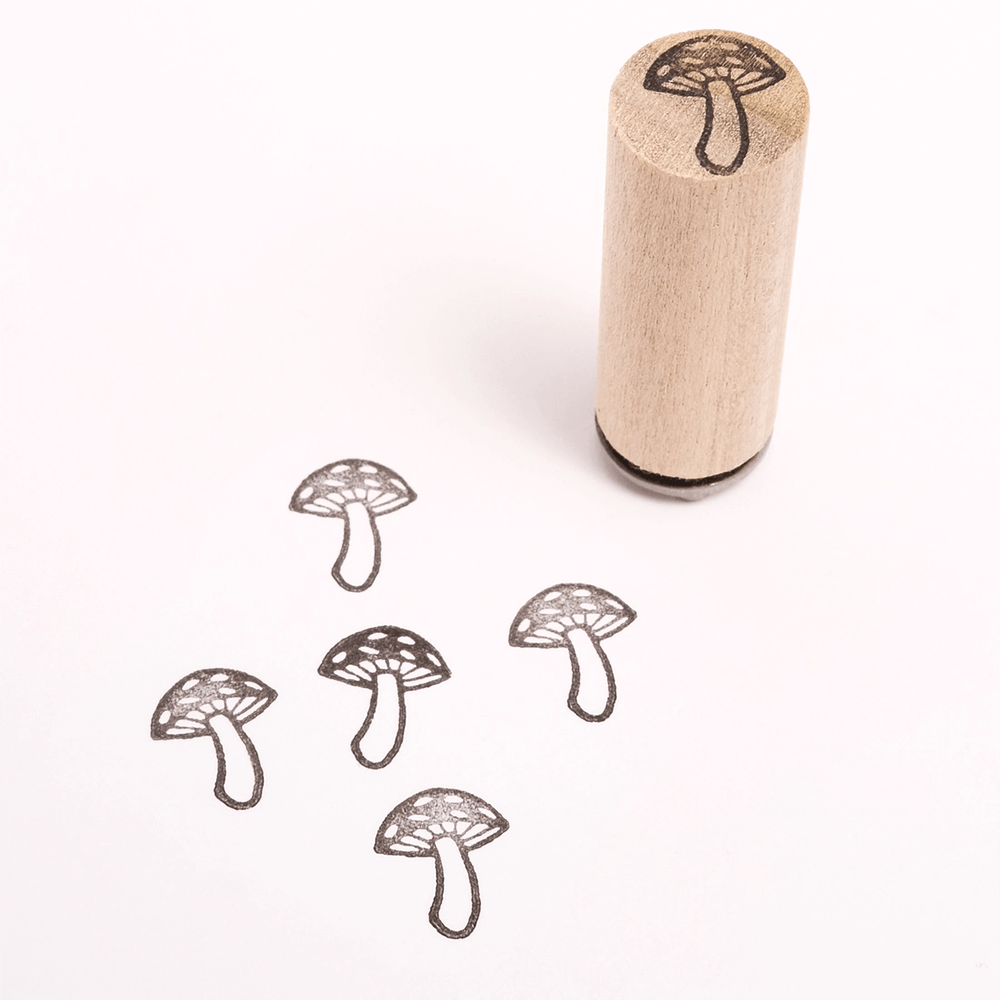 Mini Rubber Stamp - Mushroom, Shopsweetluluss