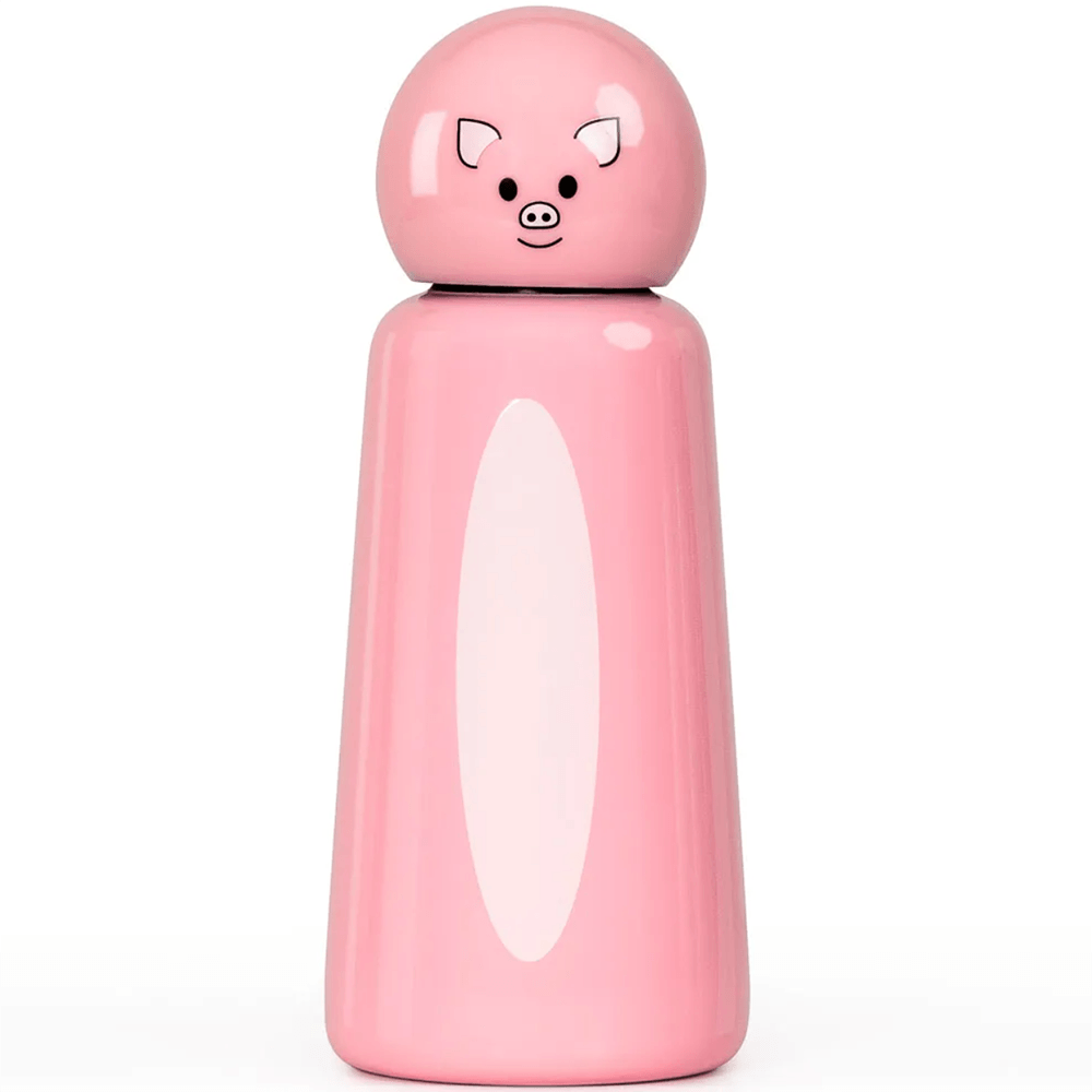 Mini Skittle Water Bottle - Pig, Shopsweetluluss