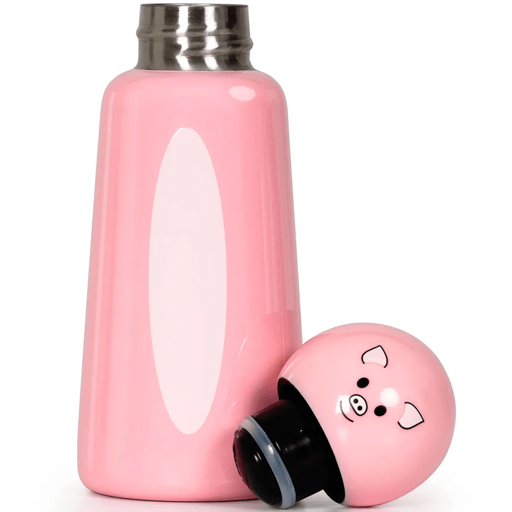 Mini Skittle Water Bottle - Pig, Shopsweetluluss