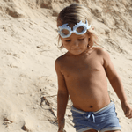 Mini Swim Goggles, Shark Tribe - Khaki, Shopsweetluluss