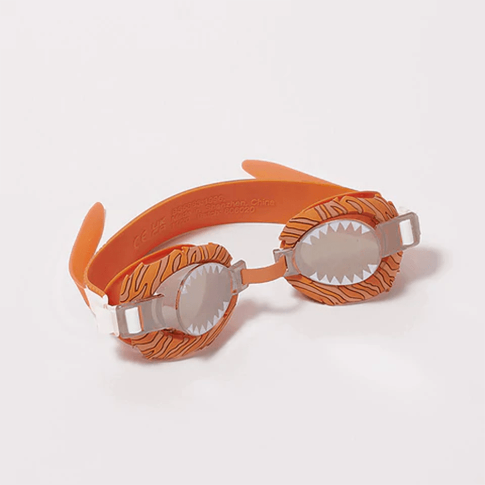 Mini Swim Goggles - Tully the Tiger, Shopsweetluluss
