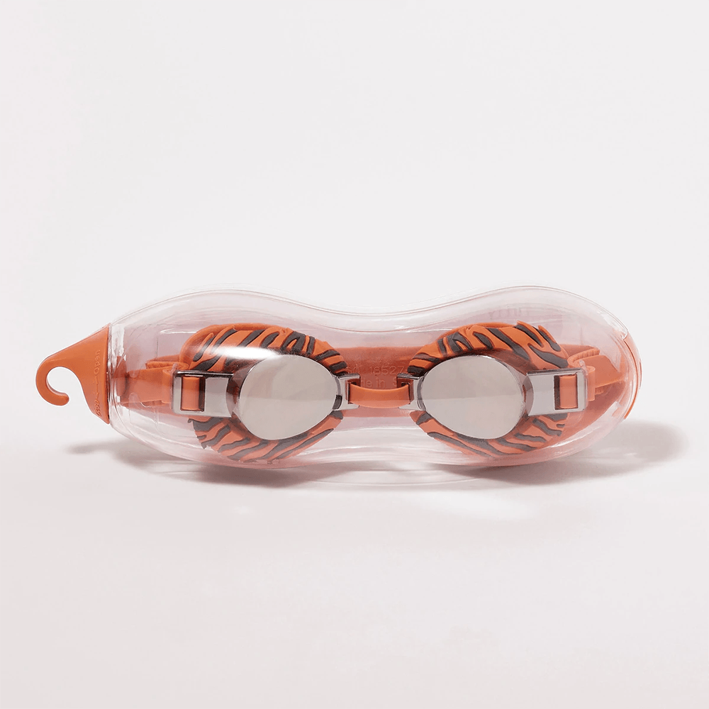 Mini Swim Goggles - Tully the Tiger, Shopsweetluluss