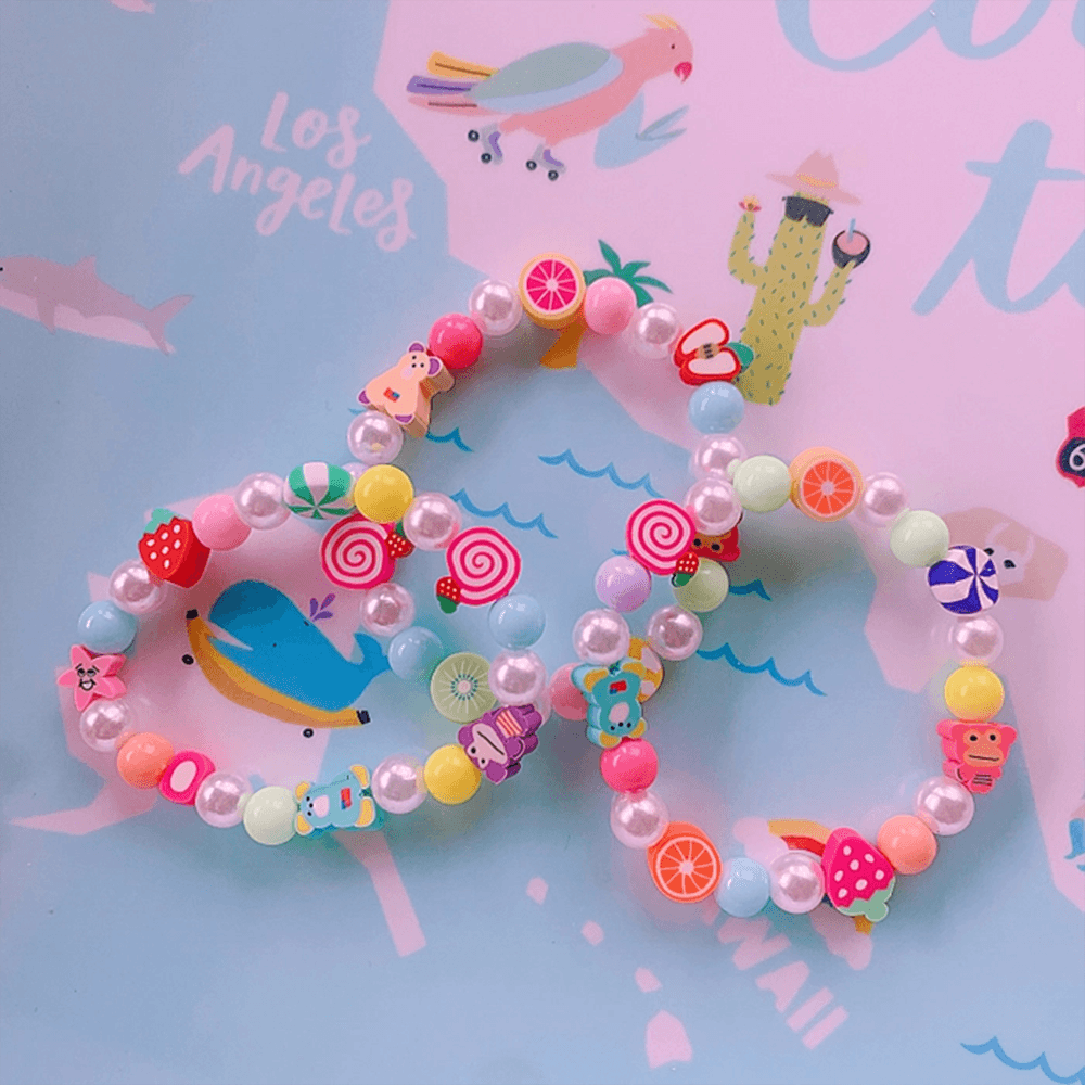 Mixed Candy Bead Bracelet, Shopsweetluluss