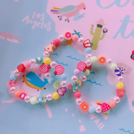 Mixed Candy Bead Bracelet, Shopsweetluluss