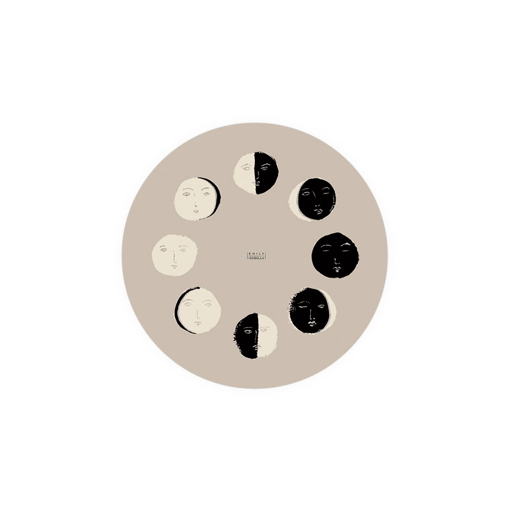 Moon Phases Coaster Set, Shopsweetluluss