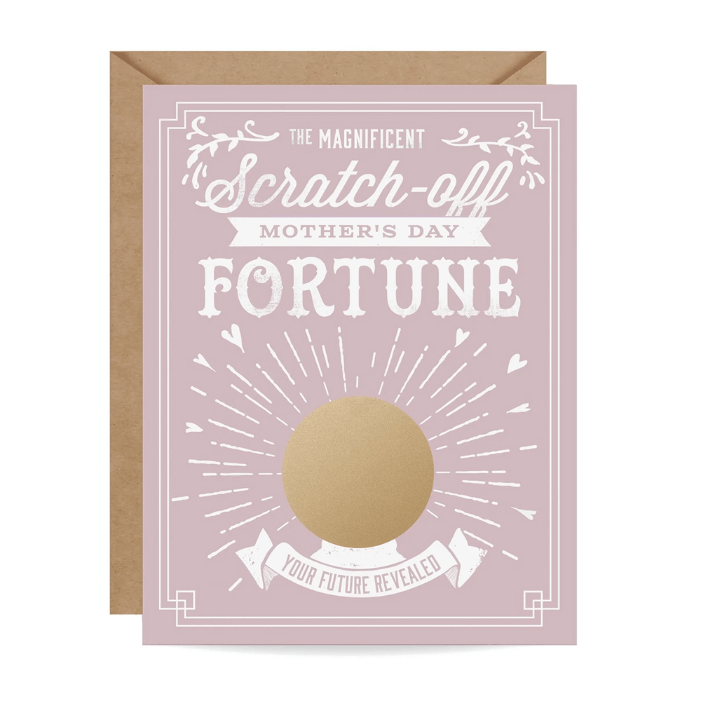 Mother's Day Fortune Scratch-off Card, Shopsweetluluss