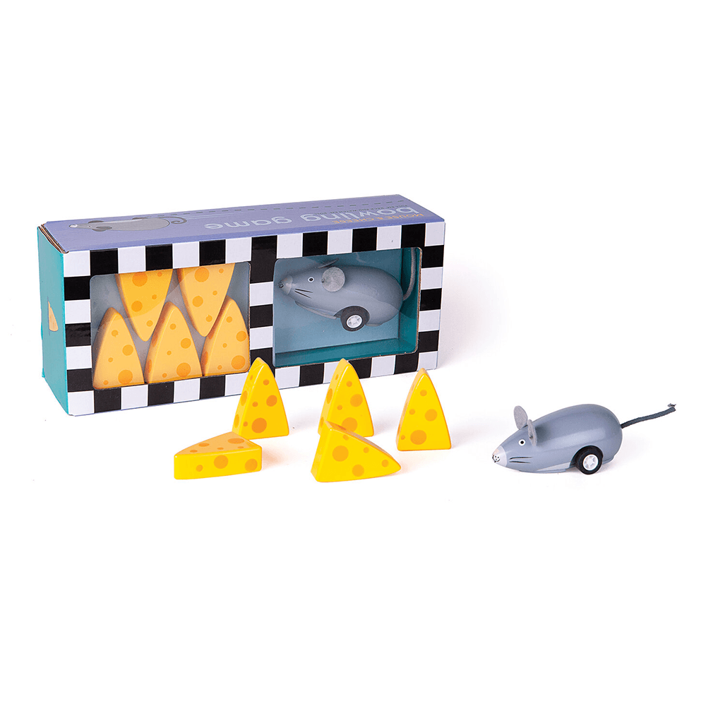 Mouse and Cheese Bowling Set, Shopsweetluluss