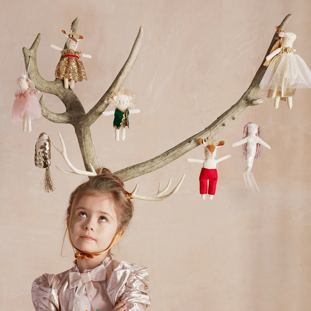 Mrs. Reindeer Tree Ornament, Shopsweetluluss