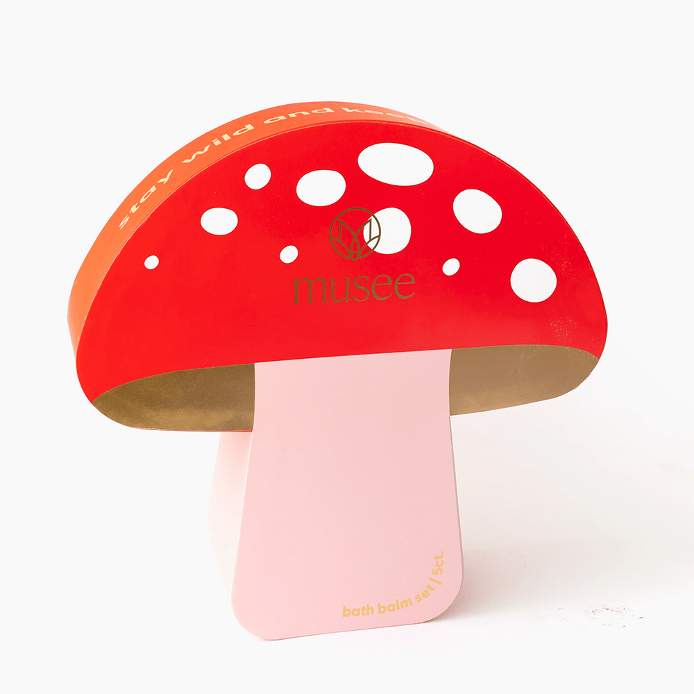 Mushroom Bath Balms Gift Set, Shopsweetluluss