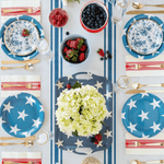 Navy Star Bamboo Serving Tray, Shopsweetluluss