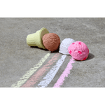 Neapolitan Ice Cream Cone Sidewalk Chalk Set, Shopsweetluluss