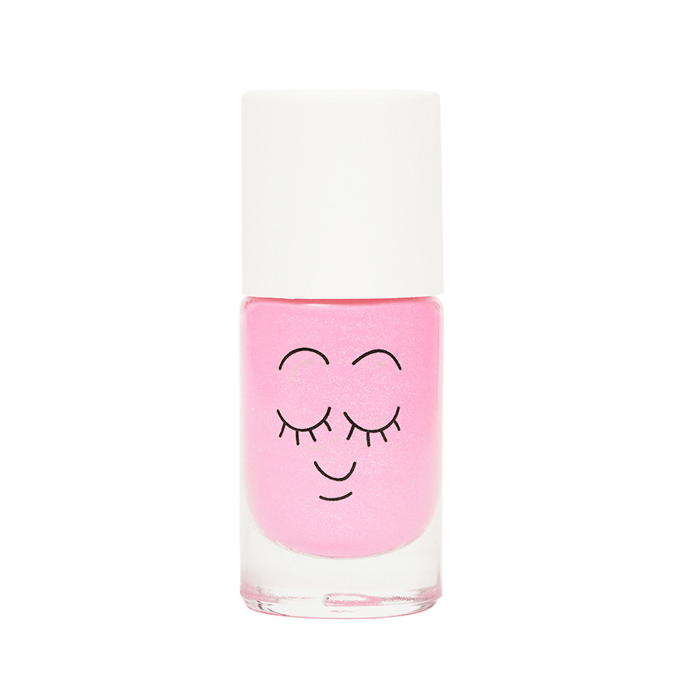 Neon Water-based Nail Polish - Dolly Pink Pearl, Shopsweetluluss