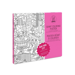 New York Folded Coloring Posters, Shopsweetluluss