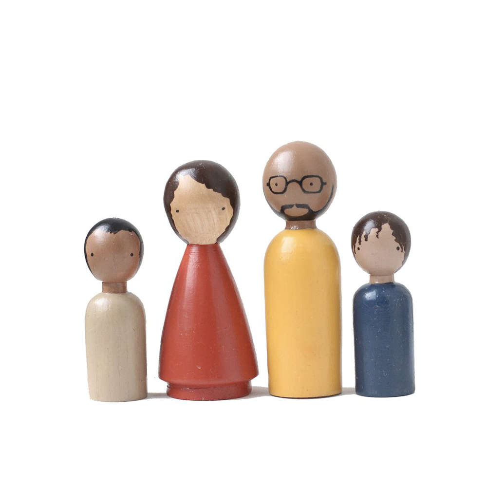 Organic Family II Doll Set, Shopsweetluluss