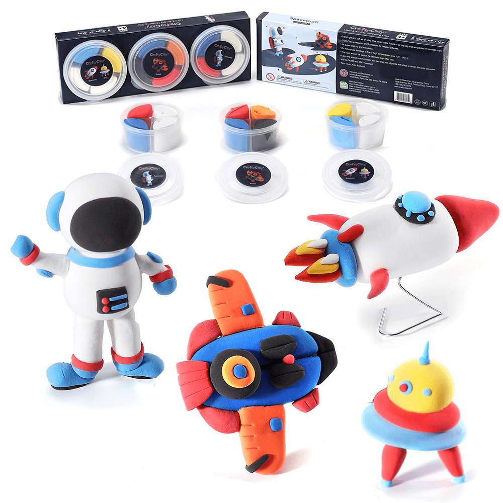 Outer Space Modeling Clay Kit, Shopsweetluluss
