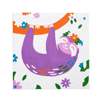 Paint by Number Kit - Happy Sloth, Shopsweetluluss