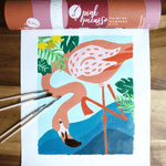 Paint by Numbers Kit - Flamingo, Shopsweetluluss