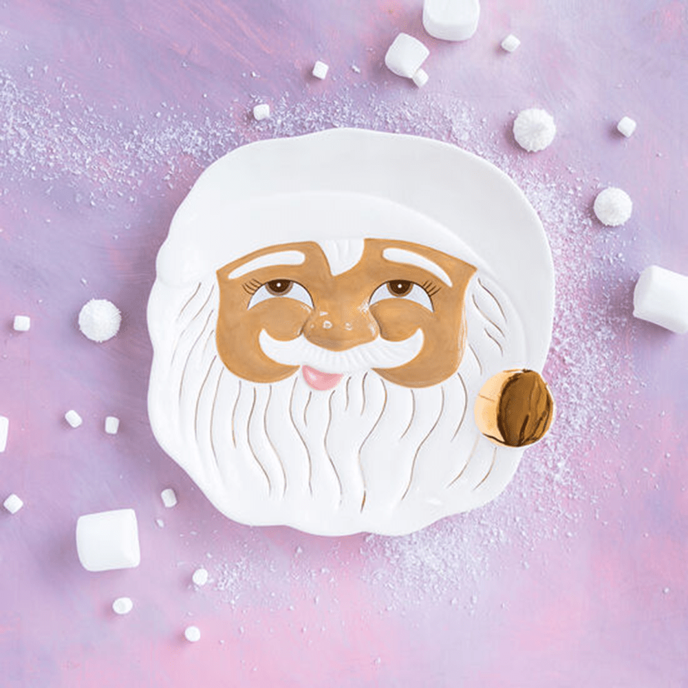 Papa Noel Cookie Platter - Brown, Shopsweetluluss