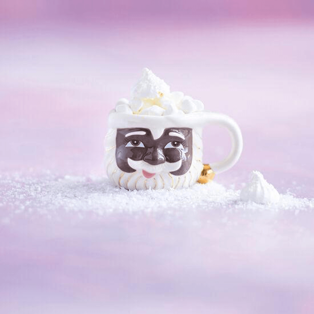 Papa Noel Mug - Dark Brown, Shopsweetluluss