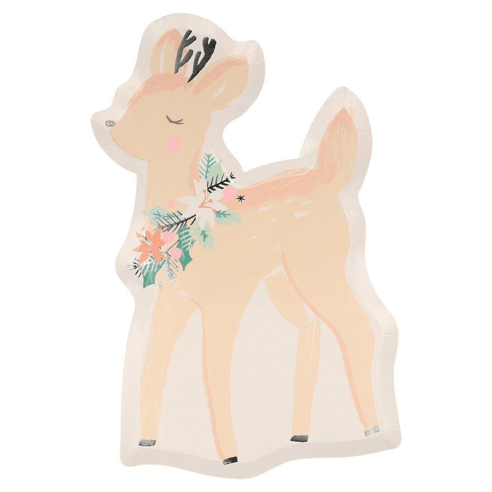Pastel Deer Plates, Shopsweetluluss