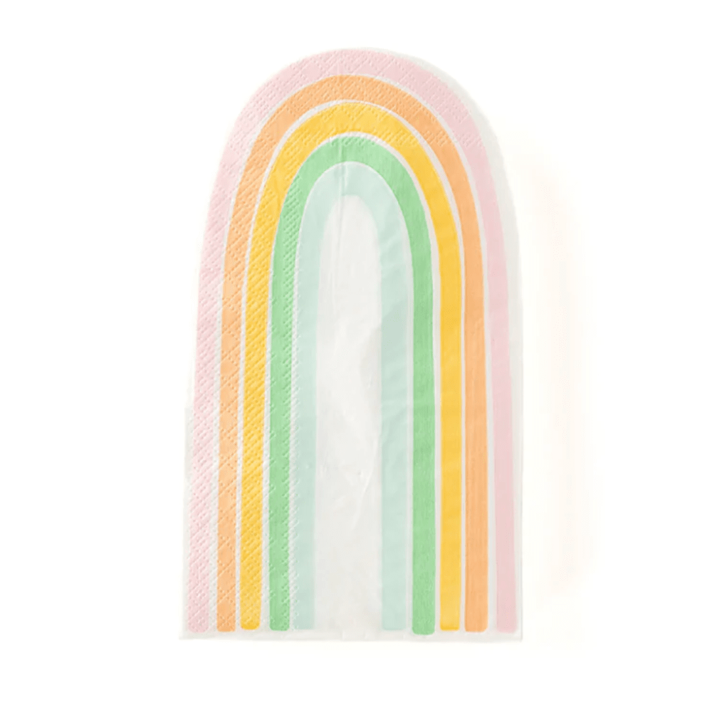 Pastel Rainbow Napkins, Shopsweetluluss