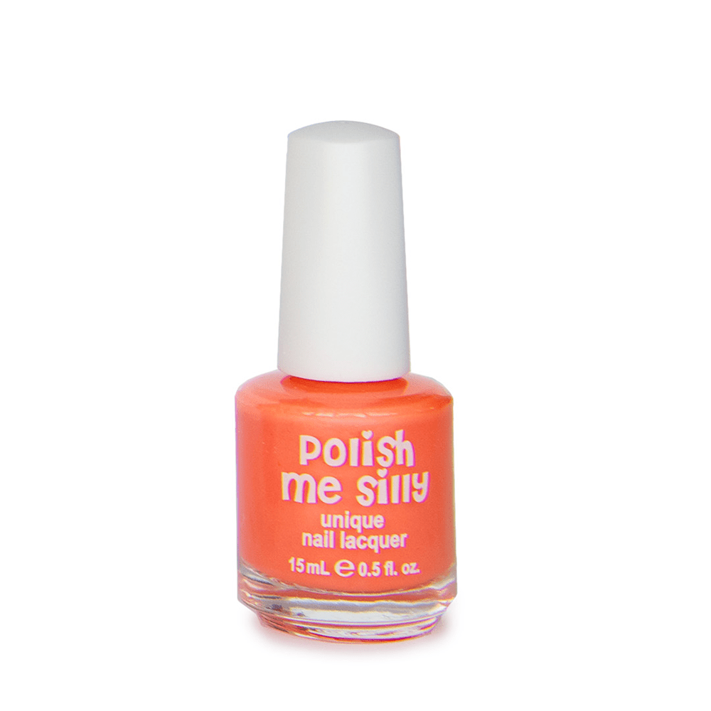 Pearl Satin Nail Polish - Just Peachy, Shopsweetluluss