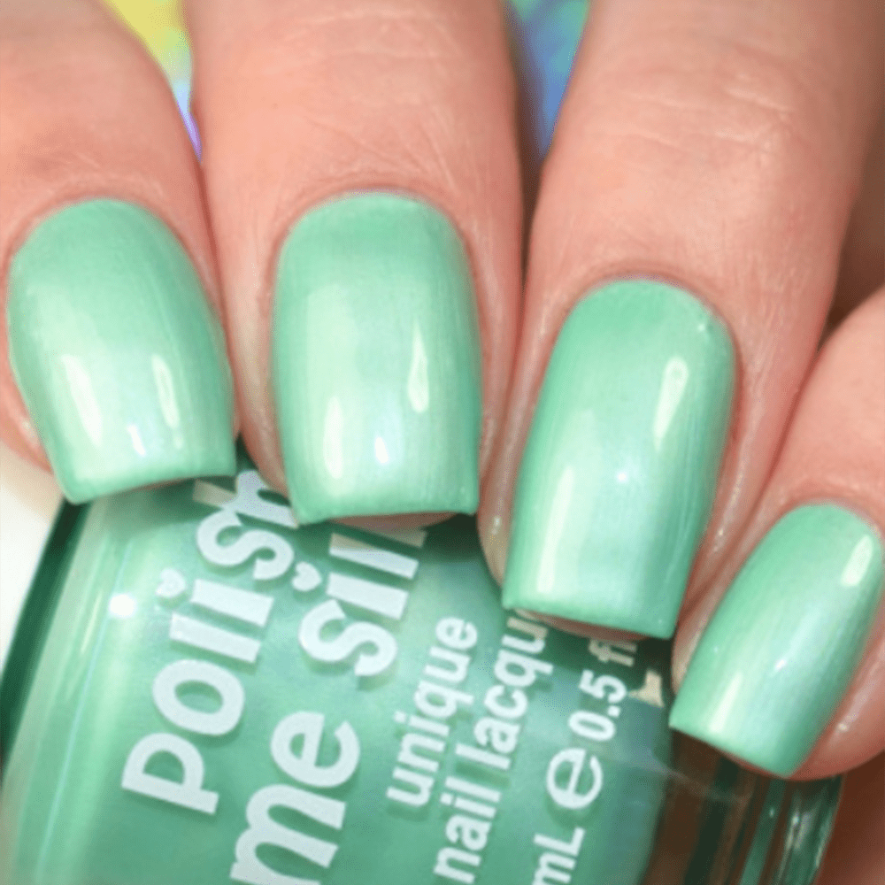 Pearl Satin Nail Polish - Mint 2 Be, Shopsweetluluss