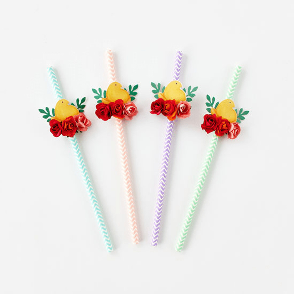 Peeps Easter Party Straw Pack, Shopsweetluluss