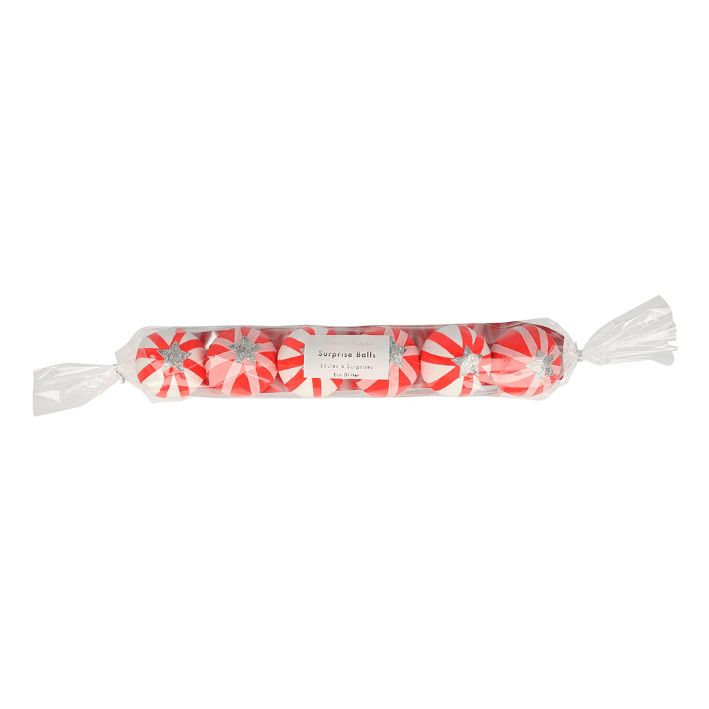 Peppermint Candy Surprise Balls, Shopsweetluluss