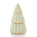 Peppermint Whip Gilded Tree Ceramic Candle, Shopsweetluluss