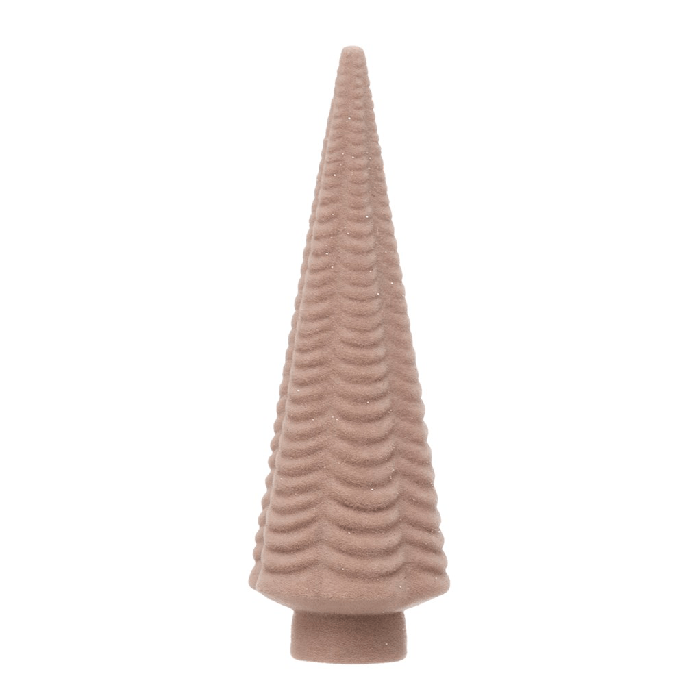 Pink Flocked Resin Tree - 6", Shopsweetluluss