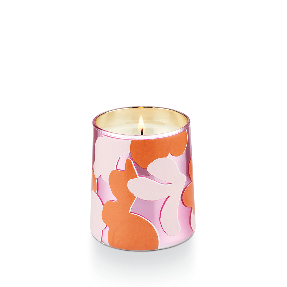 Pink Pepper Fruit Pearl Glass Candle, Shopsweetluluss