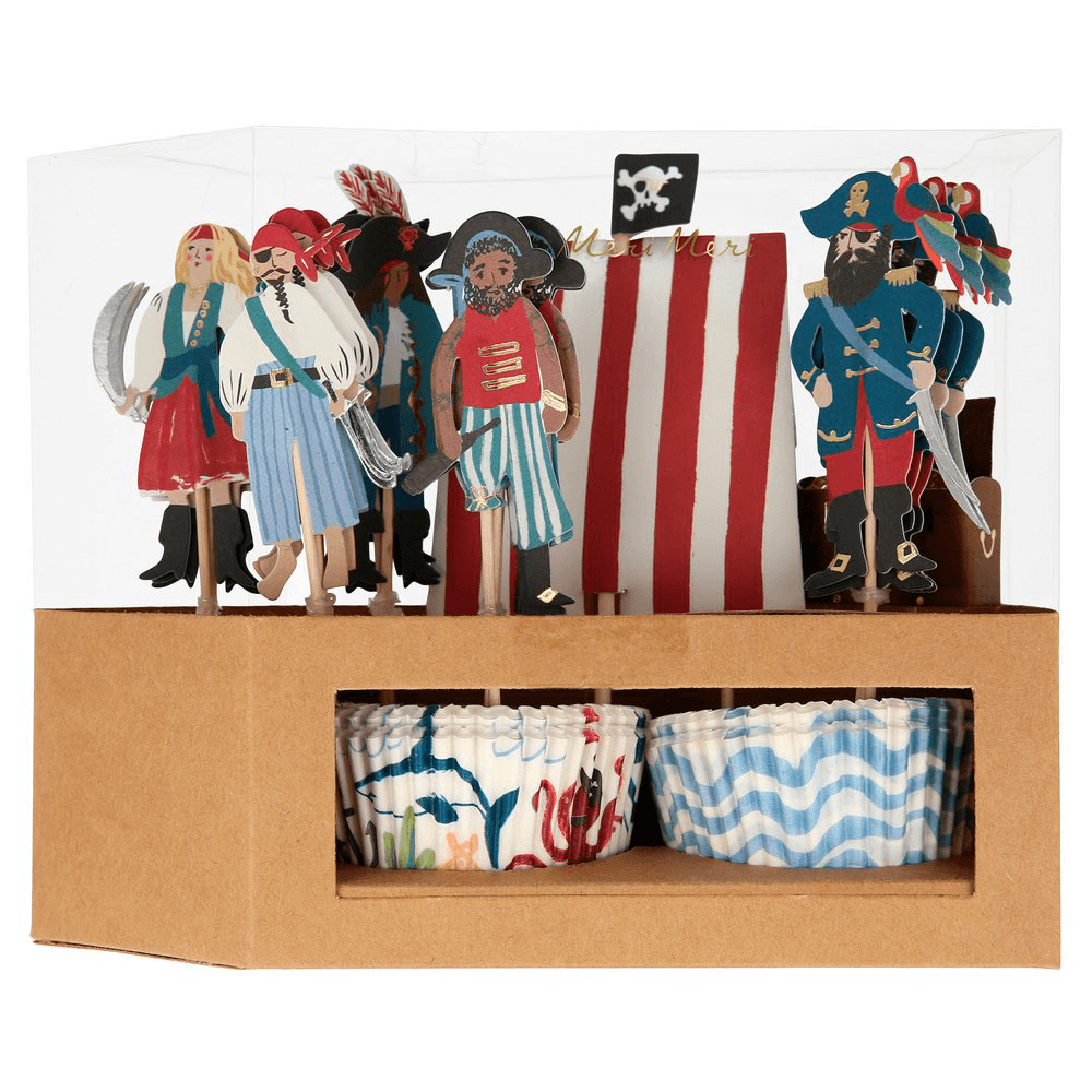 Pirate Ship Cupcake Kit, Shopsweetluluss