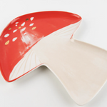 Porcelain Mushroom Plates, Shopsweetluluss