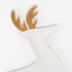 Porcelain Reindeer Plates, Shopsweetluluss