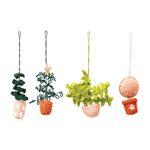 Potted Plant Ornament - 4 Styles, Shopsweetluluss