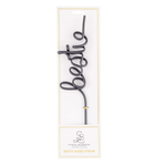 Pretty Word Straw - Bestie, Shopsweetluluss