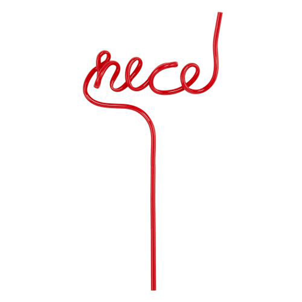 Pretty Word Straw- Nice, Shopsweetluluss