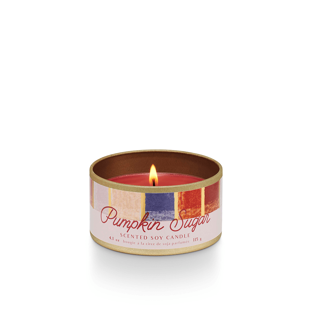 Pumpkin Sugar Tin Candle, Shopsweetluluss