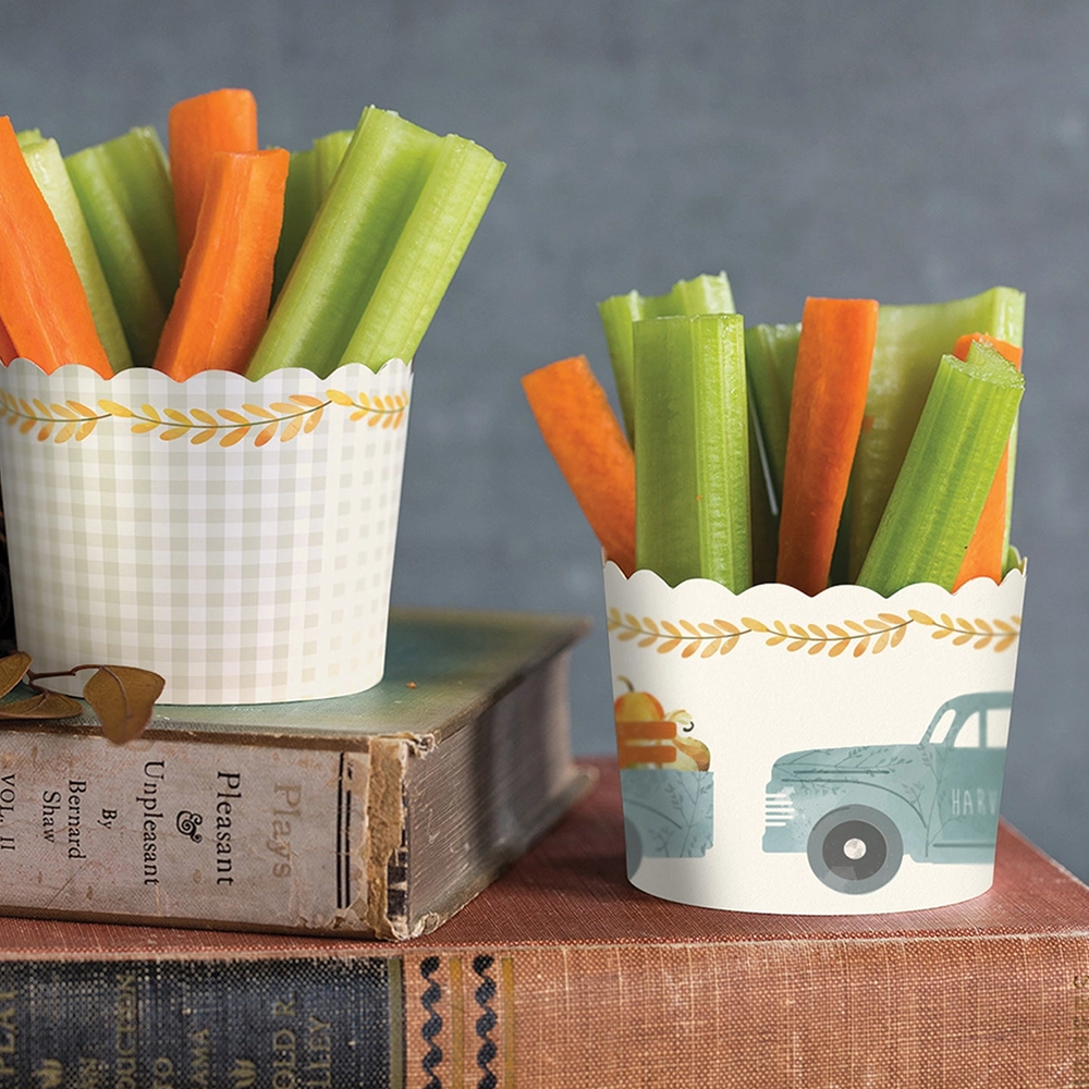 Pumpkin Truck Baking Cups, Shopsweetluluss