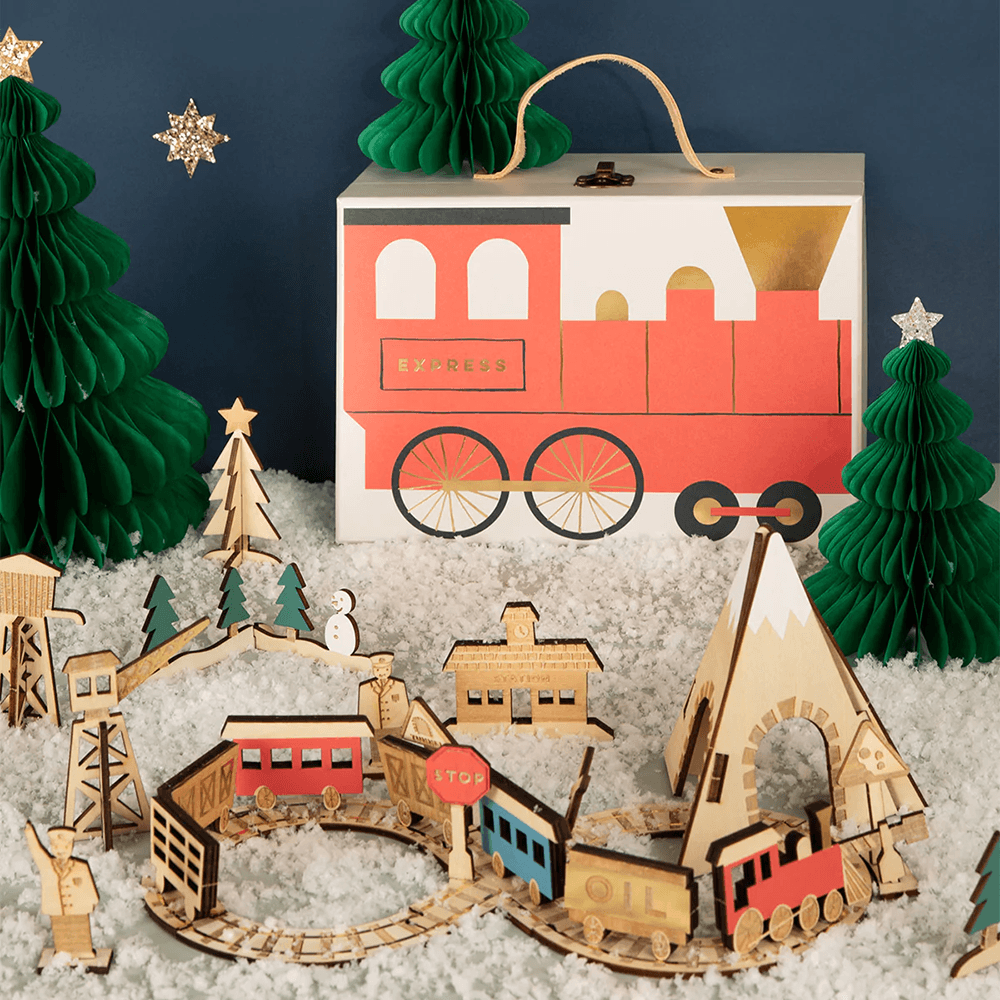 Railway Train Advent Calendar, Shopsweetluluss