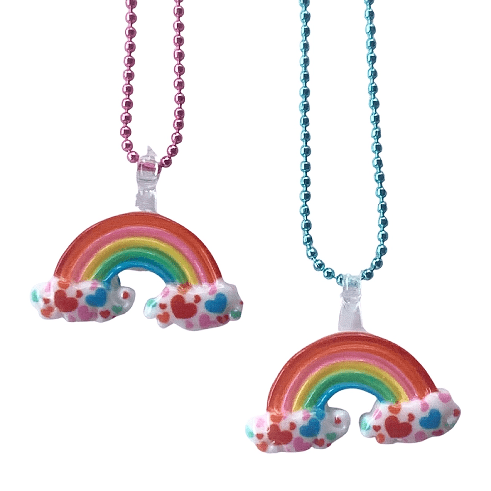 Rainbow Love Necklace - 2 Color Options, Shopsweetluluss