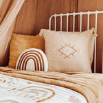 Rainbow Pillow - Rust, Shopsweetluluss
