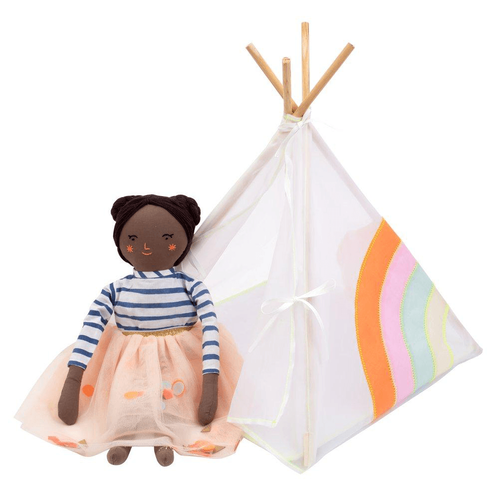 Rainbow Tipi Dolly Accessory, Shopsweetluluss